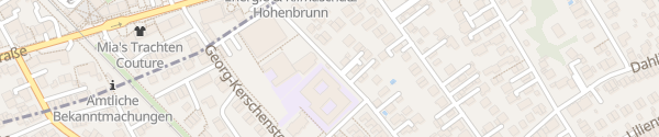 Karte Georginenstraße Hohenbrunn