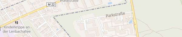Karte Parkstraße Putzbrunn