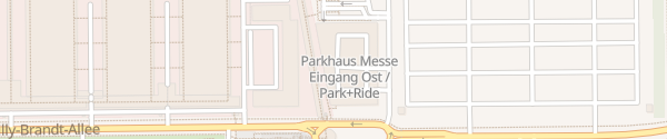 Karte P & R Parkhaus Messestadt München