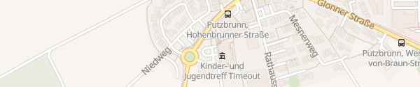 Karte Bürgerhaus Putzbrunn