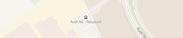 Karte Audi Testgelände Neustadt an der Donau