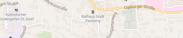 Karte Rathaus Parsberg