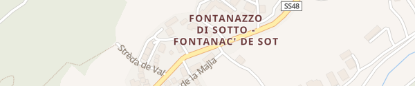 Karte Hotel Ciamol Fontanazzo