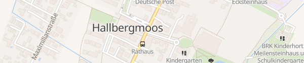 Karte Rathaus Hallbergmoos