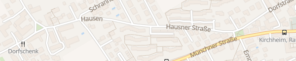 Karte Hausner Straße 57 Kirchheim bei München