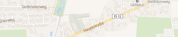 Karte Hauptstraße Hallbergmoos