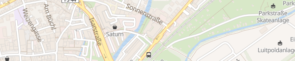 Karte Parkhaus untere Altstadt Freising