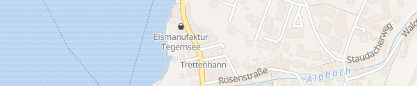 Karte Horn-Parkplatz Tegernsee
