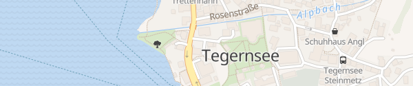 Karte Tourist-Information Tegernsee