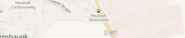 Karte Thomas-Müntzer-Straße Neustadt an der Orla