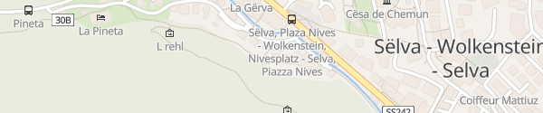 Karte Poste Italiane Wolkenstein in Gröden