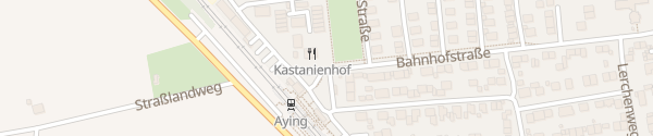 Karte Bahnhofstraße Aying