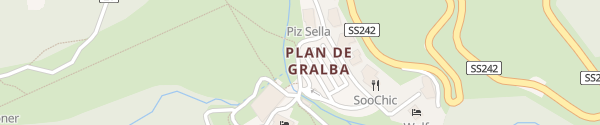 Karte Piz-Sella-Seilbahn Selva di Val Gardena