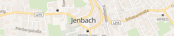 Karte Jenbach Zentrum Jenbach