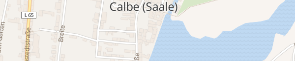 Karte Marktplatz Calbe (Saale)