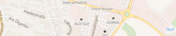 Karte ALDI Süd Hemau