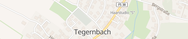 Karte Friedhof Tegernbach Rudelzhausen