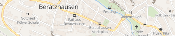 Karte Rathaus Beratzhausen