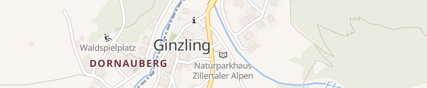 Karte Naturparkhaus Ginzling Mayrhofen