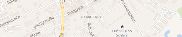 Karte Jahnturnhalle Schleiz