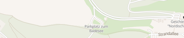 Karte Parkplatz Strand Stöbnitz und Aussichtsturm Pauline Mücheln (Geiseltal)
