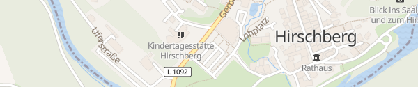 Karte Parkplatz Gerberstraße Hirschberg