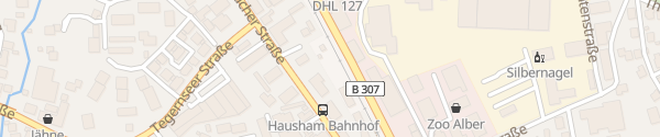 Karte Bahnhof Hausham