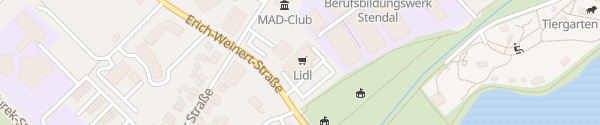 Karte Lidl Erich-Weinert-Straße Stendal