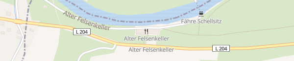 Karte Gasthof "Alter Felsenkeller" Schönburg