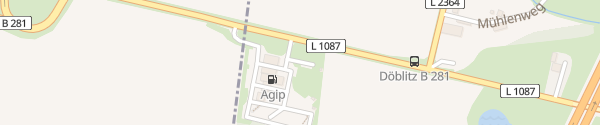Karte AGIP Autohof Triptis