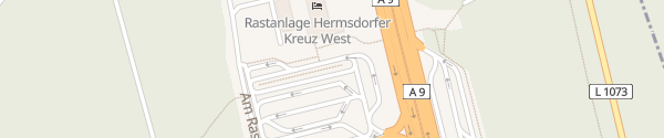 Karte Hermsdorfer Kreuz West Schleifreisen
