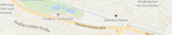 Karte Hockermühlbad Amberg