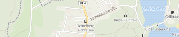 Karte Parkplatz Fichtelsee Fichtelberg