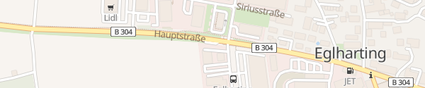 Karte Hauptstraße Kirchseeon