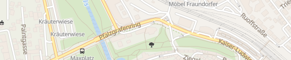 Karte Parkgarage am Ziegeltor Amberg