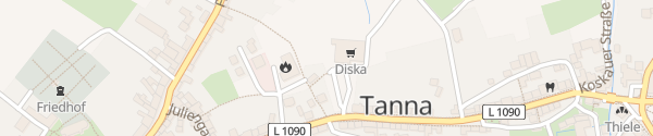 Karte Diska Tanna
