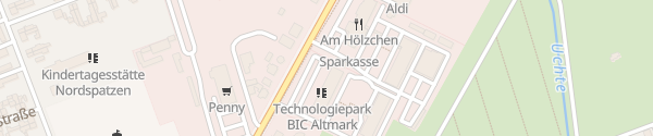 Karte Technologiepark Altmark Stendal