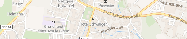 Karte Hotel Schwaiger Glonn