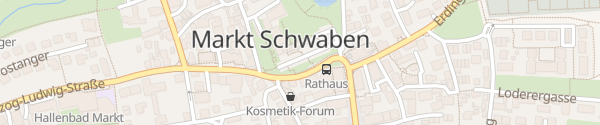 Karte Rathaus Markt Schwaben