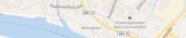 Karte Wöhrdplatz Kelheim