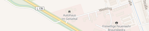 Karte Autohaus im Geiseltal Braunsbedra