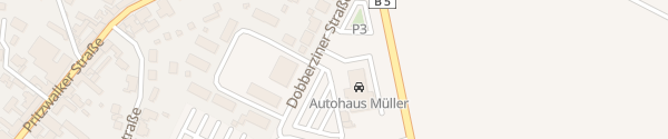 Karte Autohaus Müller Perleberg