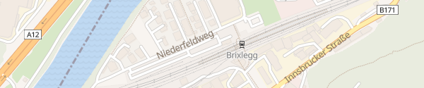Karte Bahnhof Brixlegg