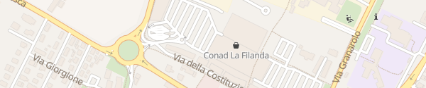 Karte Shopping Center La Filanda Faenza