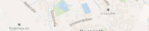 Karte Wohnwagenplatz Kemnath