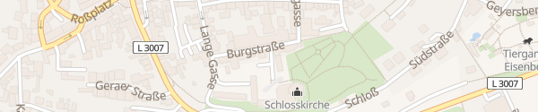 Karte Schlosskirche Eisenberg