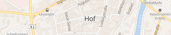 Karte Klosterstraße Hof