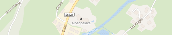 Karte Alpenpalace Deluxe Hotel & Spa Resort Valle Aurina