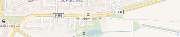 Karte Bauernhausmuseum Erding