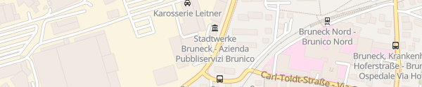 Karte Stadtwerke Bruneck Bruneck